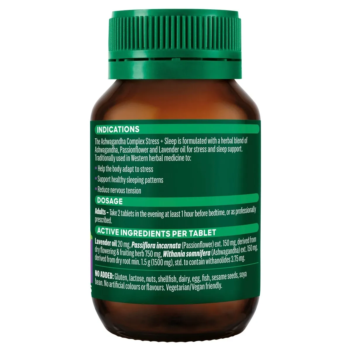 Thompson's Ashwagandha Complex Stress   Sleep 60 Tablets