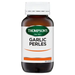 Thompson's Garlic Perles 180 Capsules