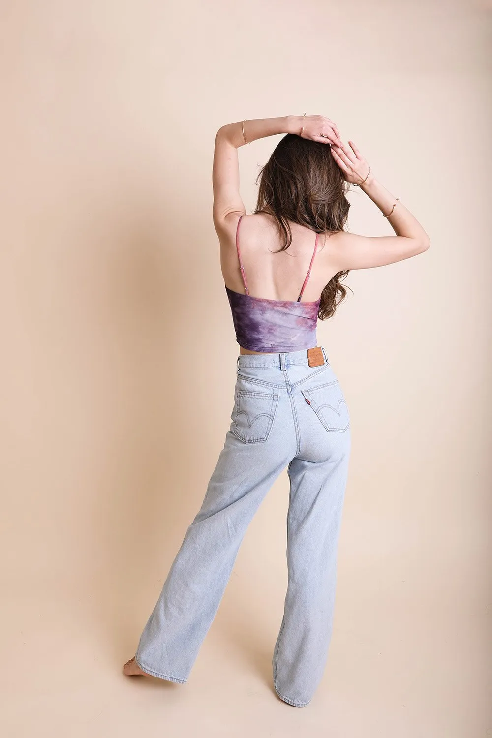 Tie Dye Mesh Keyhole Brami - 3 colors
