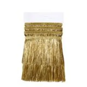 Tinsel Fringe Garland -- Gold