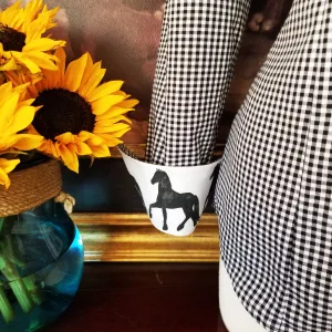 TSJESSE SHIRT IN BLACK GINGHAM