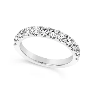 Twelve Round Diamond Wedding Band - 1.00 carat t.w.