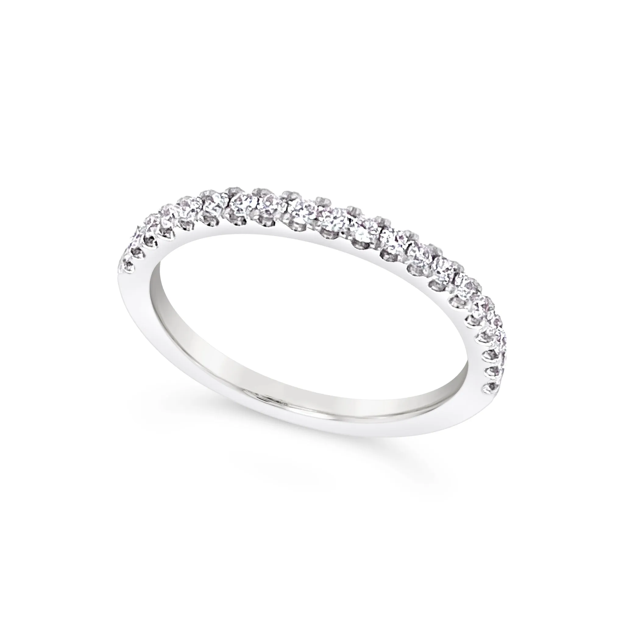 Twenty Round Diamond Wedding Band - .25 carat t.w.