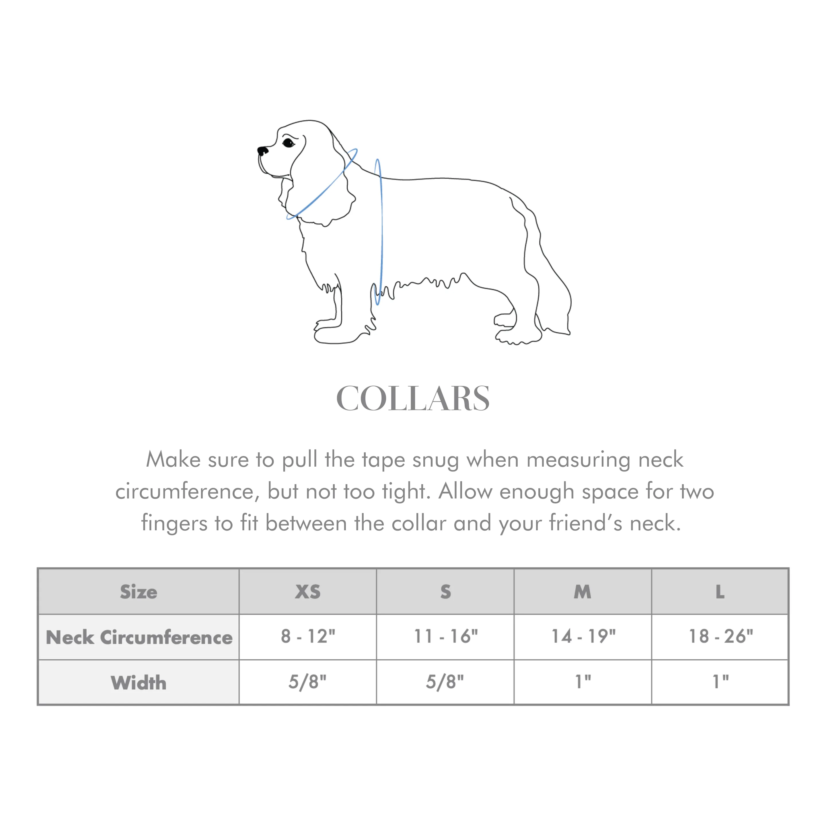 Velvet Misty River Classic Dog Collar