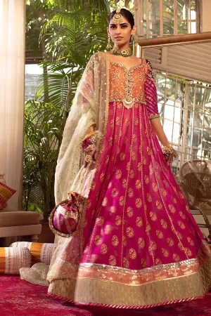 Wedding Party Pishwas in Pink Color #Y6188