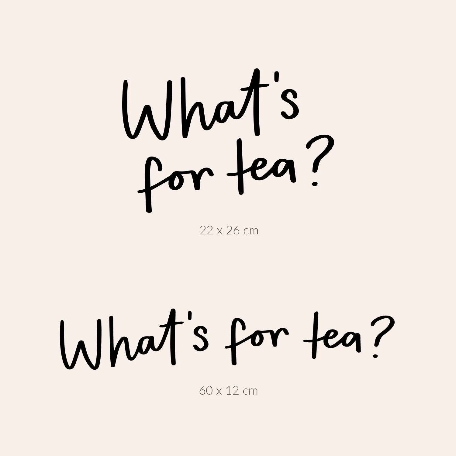 What's For Tea? Mountra
