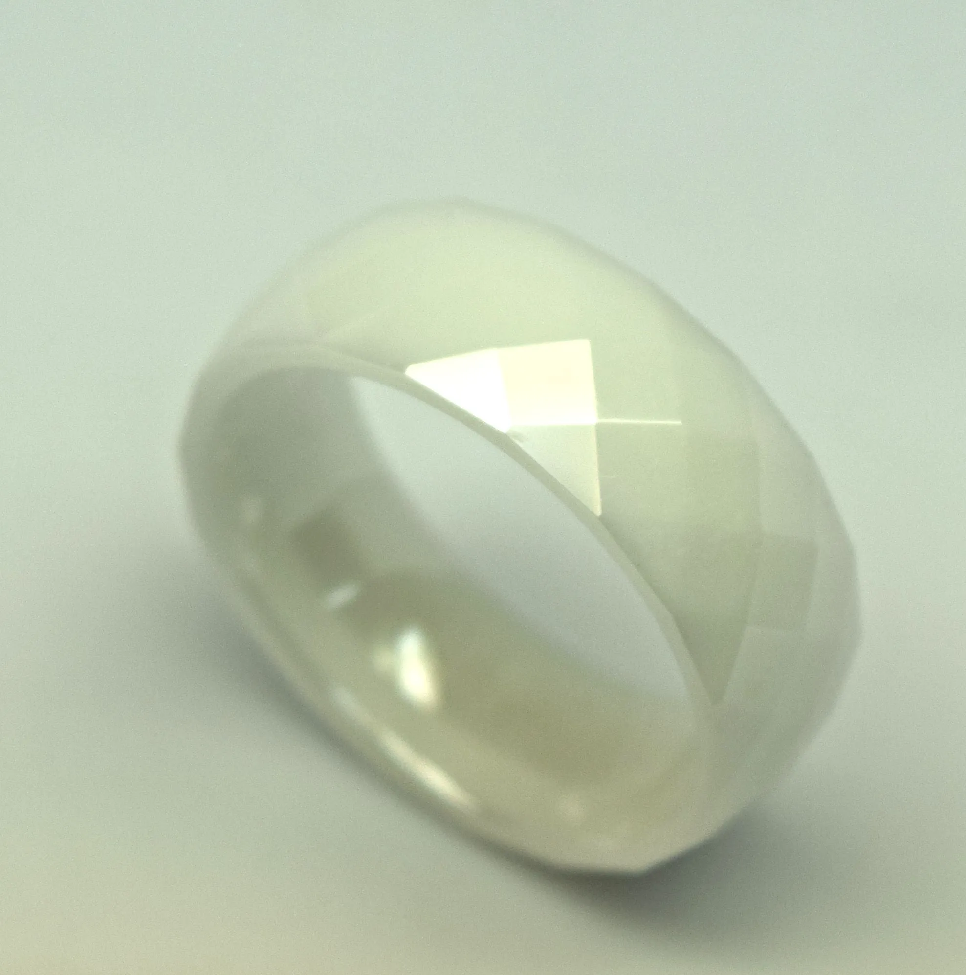 White ceramic ring