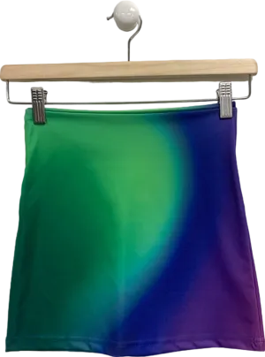 WMNS Multicolour Gradient Patterned Skirt UK XS/S