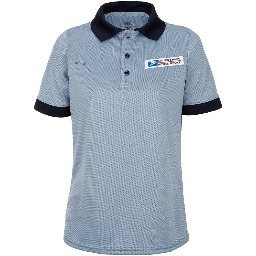Women's Retail Clerk Short Sleeve Polo Shirt 100% Polyester NEW