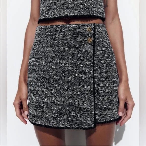 Zara 2-Piece Mini Skirt Set — New!