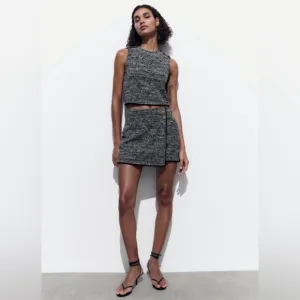 Zara 2-Piece Mini Skirt Set — New!