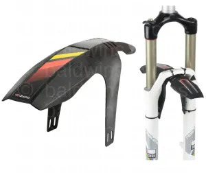 Zefal Deflector FM20 Front 26" / 27.5" / 29" MTB Mudguard in Black