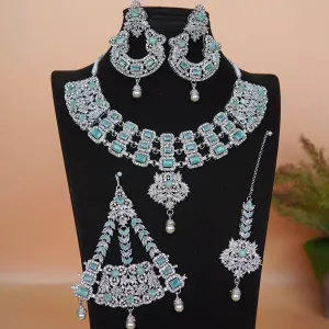 Zircons & Gemstones Bridal Set